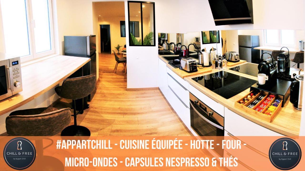Appart Chill & Free - Proche Centre Valenciennes - Parking Gratuit Bagian luar foto