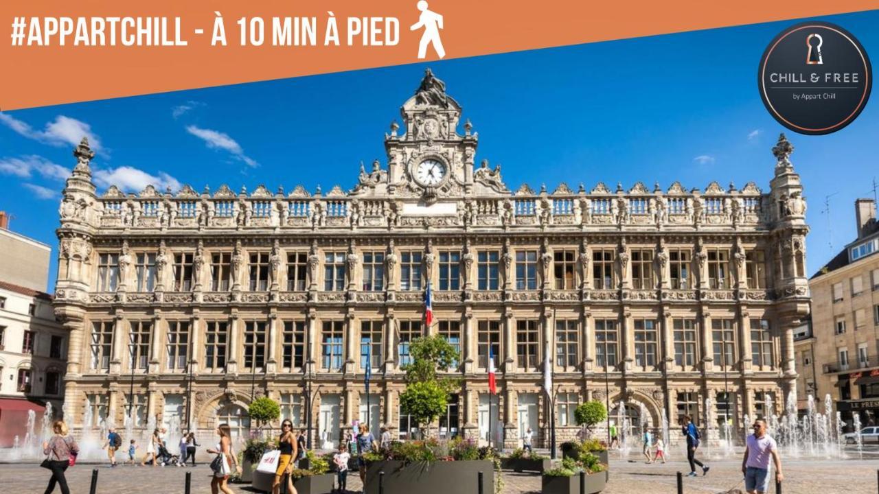 Appart Chill & Free - Proche Centre Valenciennes - Parking Gratuit Bagian luar foto